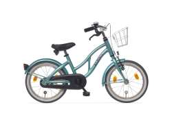 Alpina Oceano Bicicleta Para Rapariga 18&quot; Cubo Do Trav&atilde;o - Matt Soft Verde