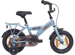 BFN Bicicleta De Rapaz 12&quot; Cubo Do Trav&atilde;o No-Limit - Azul Escuro