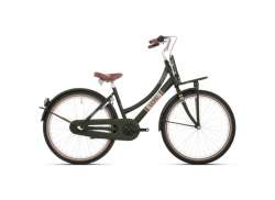 BikeFun Load Bicicleta Para Rapariga 20&quot; Cubo Do Trav&atilde;o - Matt Eleg&acirc;ncia Verde