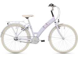 BikeFun Lots Ou Love Bicicleta Para Rapariga 26&quot; 3S Cubo Do Trav&atilde;o Lil&aacute;s/Violeta