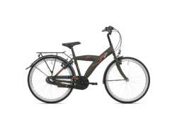 BikeFun Urban Bicicleta De Rapaz 20&quot; Cubo Do Trav&atilde;o - Matt Eleg&acirc;ncia Verde