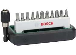 Bosch Conjunto De Brocas 12-Pe&ccedil;as TX/Cg/Mais - Prata/Verde