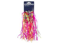 Cordo Streamer 3 Streamers - Rosa/Amarelo