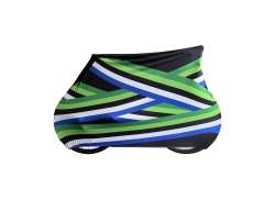 DS Covers Bike Sock Cobertura De Bicicleta 1-Bicicleta - Verde/Azul