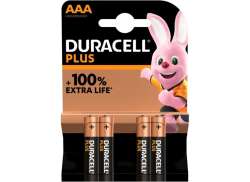 Duracell AAA LR03 Baterias 1.5S - Preto (4)