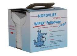 Nordvlies Wipex Fullpower Panos De Limpeza Dispensador - Branco (100)