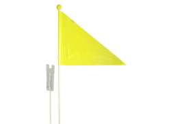 OXC Refletor Bandeira 1.5m Fixa&ccedil;&atilde;o Eixo Traseiro - Amarelo