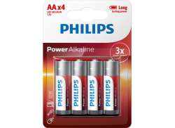 Philips Penlite Baterias LR6 (AA) Powerlife (4)