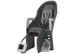 Polisport Guppy RS+ Cadeira Infantil Traseiro Quadro Montagem. - Cinzento/Prata