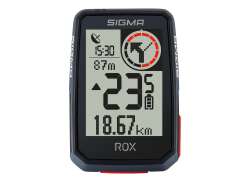 Sigma Rox 2.0 GPS Navega&ccedil;&atilde;o De Ciclismo + Montagem De Guiador - Preto