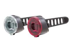 Spanninga Ponto Conjunto De Ilumina&ccedil;&atilde;o LED Baterias &Oslash;25mm - Preto