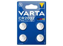 Varta CR2032 Pilha-Bot&atilde;o Bateria - Prata (4)