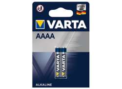 Varta LR61 AAAA Baterias 1.5S 625mAh - Prata (4)