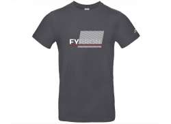 Victoria Fybron T-Shirt Ss (Manga Curta) Homens Escuro Cinzento - S