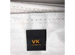VK Cobertura De Bicicleta Com Impressão 110x210 Branco